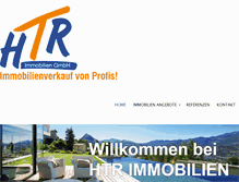 Tablet Screenshot of htr-immobilien.de